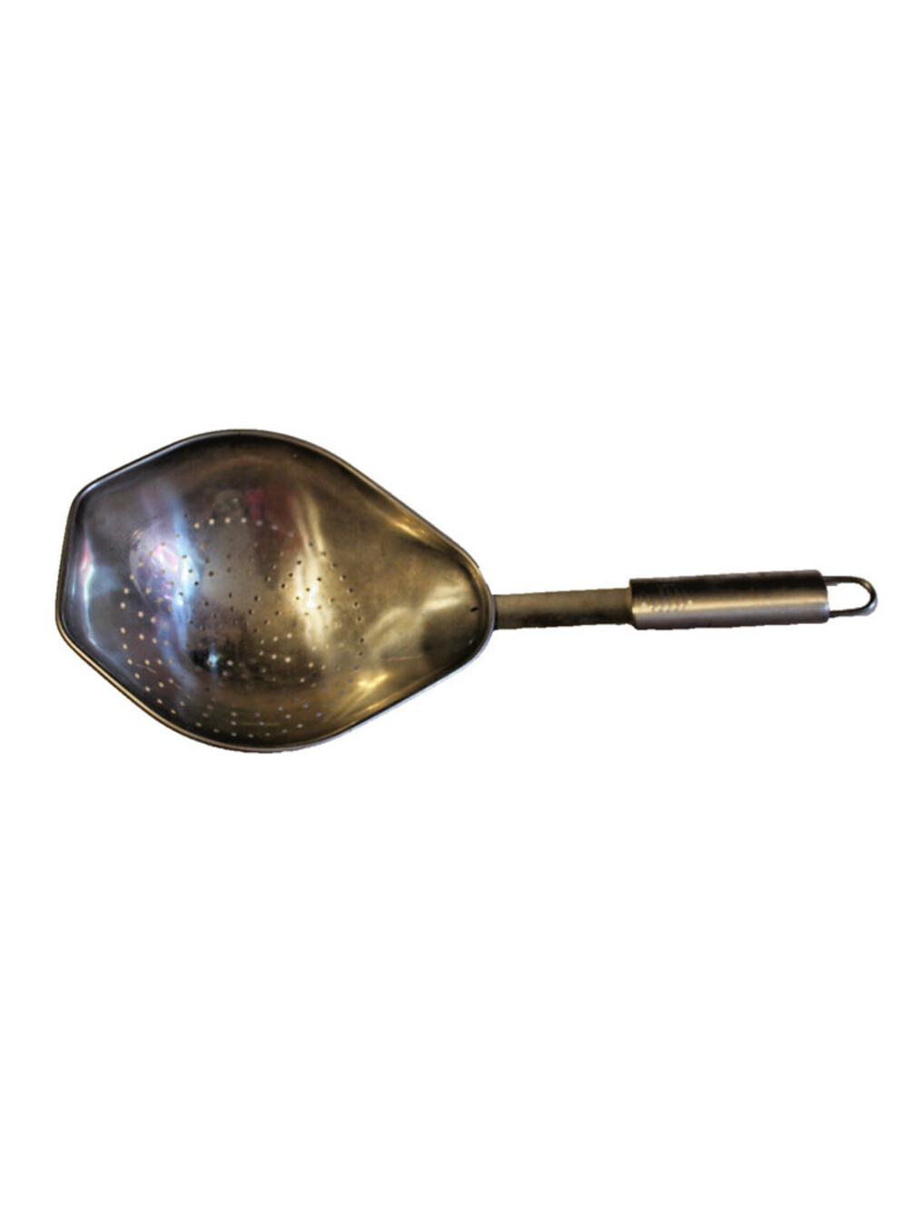 Stainless Steel 16" Scoop Colander Strainer Skimmer Dipper Pasta Kitchen Utensil